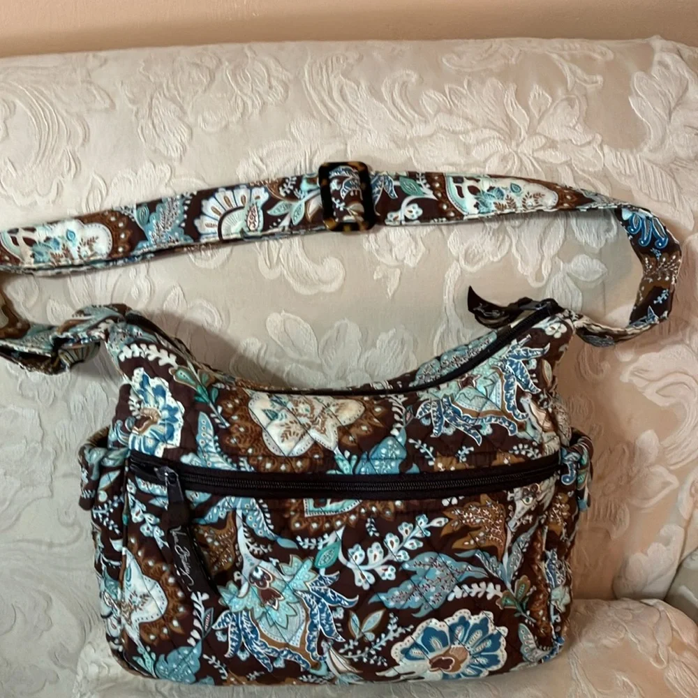 Vera Bradley fabric paisley floral purse - Picture 12 of 15